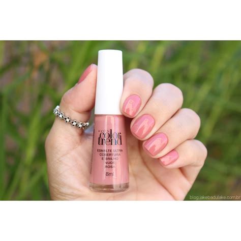 Esmalte Ultra Cobertura E Brilho Nude Rosa Ml Shopee Brasil