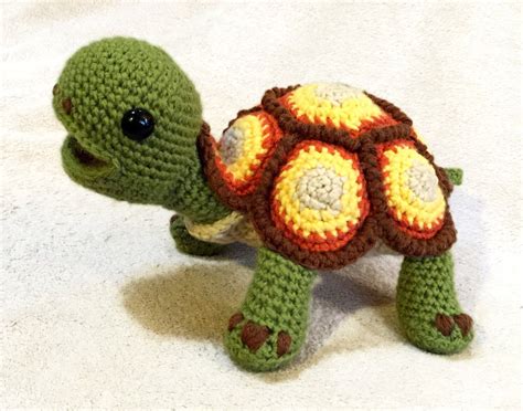 Happy Tortoise Turtle Crochet Pattern Pdf Etsy Crochet Patterns