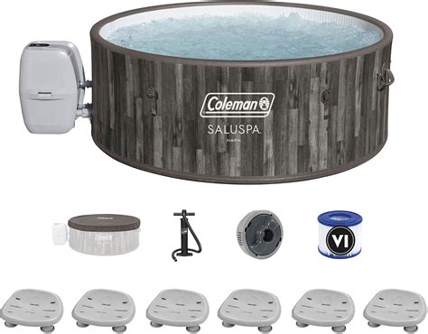 Amazon Coleman SaluSpa Sicily AirJet Hot Tub With 180 Soothing