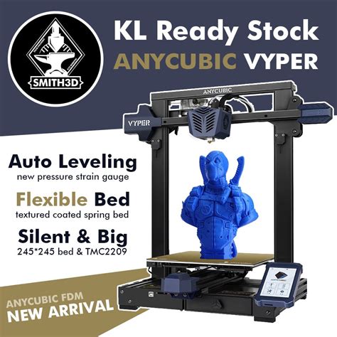 Anycubic Vyper D Printer Auto Leveling Upgrade Fast Fdm Printer