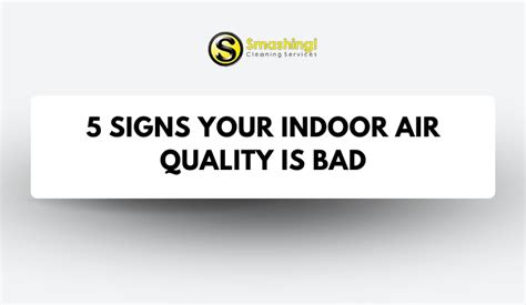 5 Signs Your Indoor Air Quality Is Bad And How To Fix It