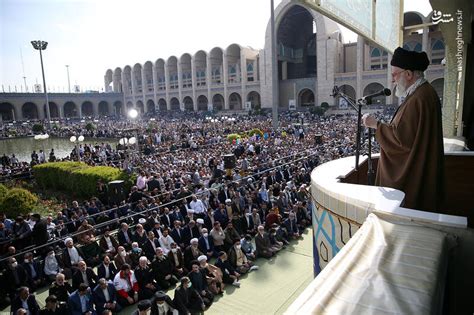 مشرق نیوز تصاویر نماز عید فطر به امامت رهبر معظم انقلاب