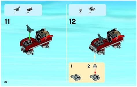 Lego Instructions For Set Forest Police Station City Forest Police