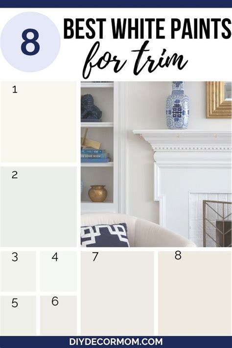 Best White Trim Paint Colors 12 Best White Shades DIY Decor Mom 2025