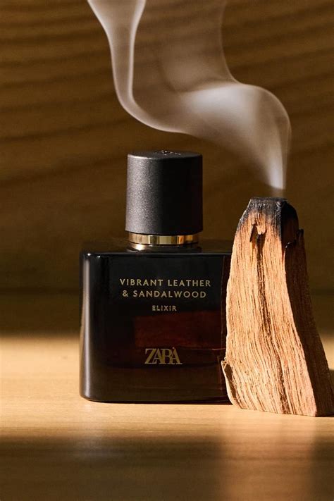 Vibrant Leather Sandalwood Elixir Zara Colonia Una Nuevo Fragancia