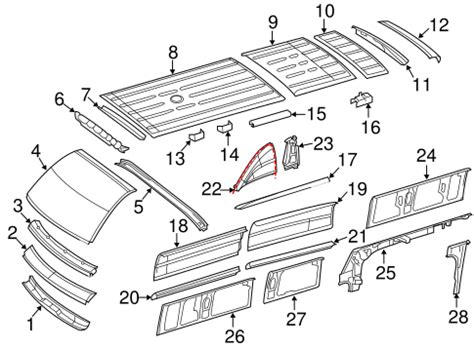 Mercedes Sprinter Body Parts Diagram | Reviewmotors.co