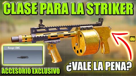 CLASE STRIKER NUEVO ACCESORIO EXCLUSIVO DE ESCOPETA VALE LA PENA COD