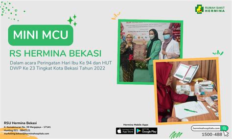 Hermina Hospitals Mini MCU Hermina Bekasi Hospital At The 23rd