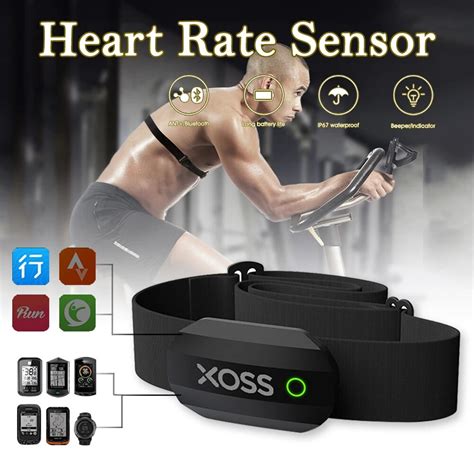 Heart Rate Sensor Dual Mode ANT Bluetooth With Adjustable Chest Strap