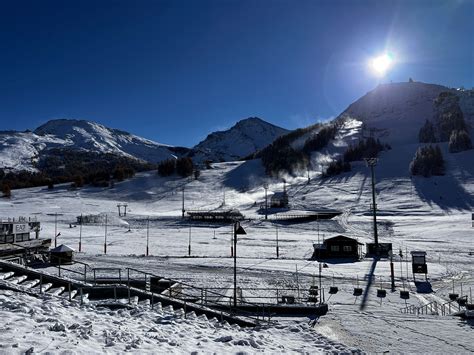 Valsusa Le Foto Della Prima Nevicata A Sestriere Valsusaoggi