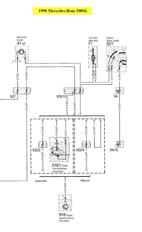 Mercedes R129 Qanda Wiring Diagram Fuse Box Starter Power Lock Justanswer