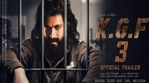 Kgf Chapter Official Trailer Yash Prasanth Neel Kgf Trailer