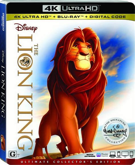 Disney's The Lion King - 4K Ultra HD, Blu-ray & Digital Code - Walmart.com