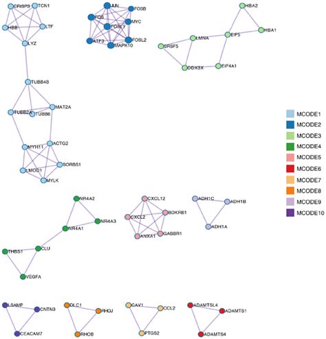 Construction Of The Ppi Network The Ppi Network Diagram Of 676