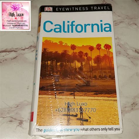 Buku Travel DK Eyewitness California Guide ENGLISH BOOK UNITED STATES