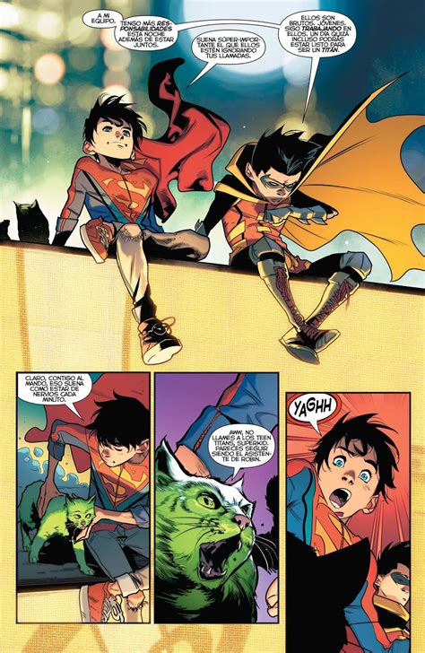 Super Sons Rebirth 06 Personajes De Dc Comics Diseño De Personajes Superhéroes Dc