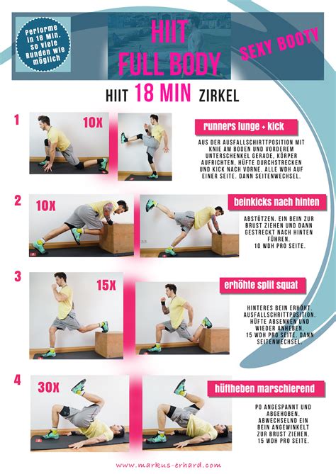 Kick Your Booty Mit Diesem Fettkiller Workout Trainierst Du In 18