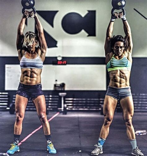 Pin By Barbend On Kettlebell Workouts Muscle Women Crossfit Women Fitness Girls