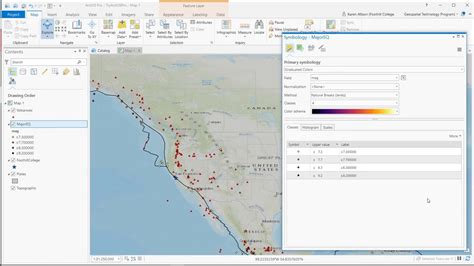 How To Adjust Symbology In Arcgis Pro Youtube