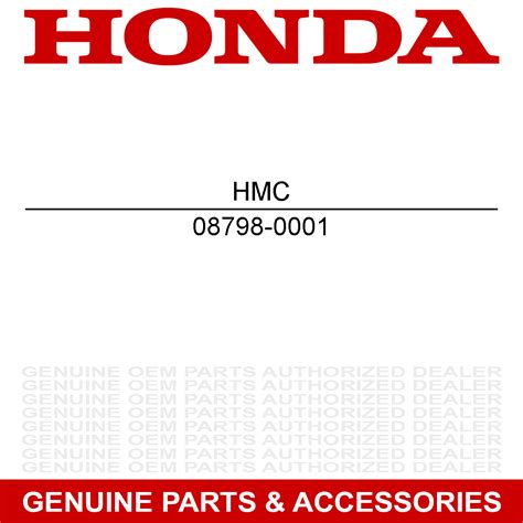 Honda 08798-0001 | FixMyToys