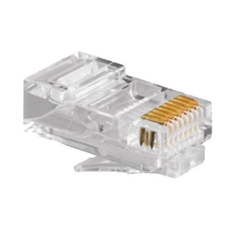 Conector Macho Cat6 Rj45 C10 Unidades