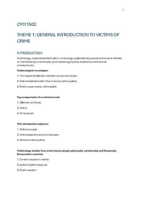 Crime Victims An Introduction To Victimology 8th Ed 5