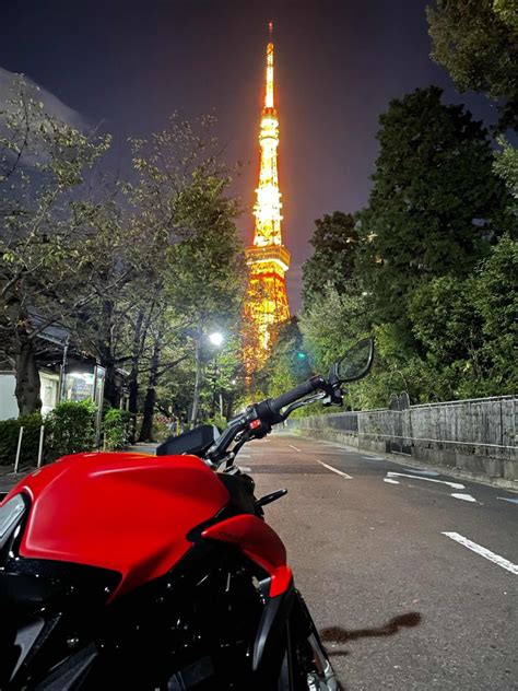 Tamavagustaさんの投稿したツーリング情報 東京タワー ️アグスタ Vol2 ｜バイクのカスタムツーリング情報ならモト