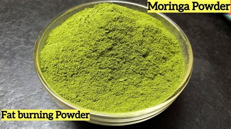 Moringa Powder How To Make Moringa Powder At Home Drumstick Leaves