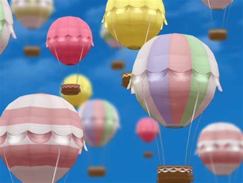 Hot Air Balloons D 소품 Unity Asset Store