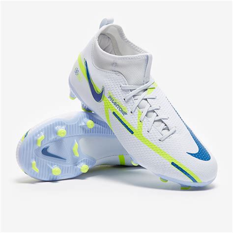 Nike Kids Phantom GT II Academy DF FG/MG - Soccer Grey/Dark Marina Blue ...