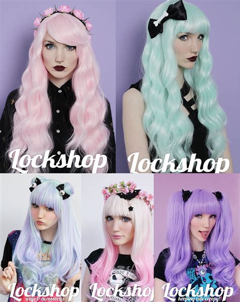 Pastel Goth Hairstyles