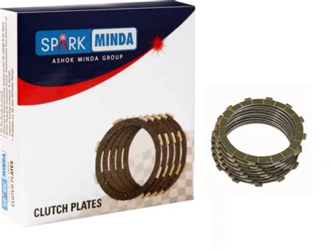 Clutch Plates Set Of For Bajaj Pulsar Ug Spark Minda