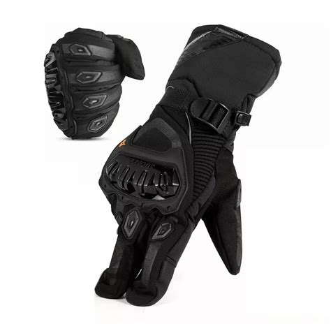 Guantes Impermeables Y Térmicos Con Protecciones Motociclism Xl Eo Safe