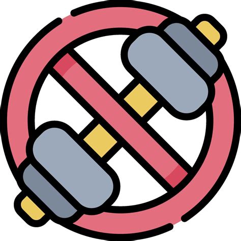 weight lifting sign illustration  vector art  vecteezy