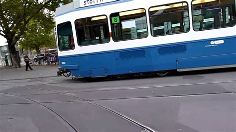 Tram Z Rich Bellevueplatz Youtube