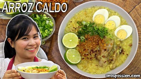 Arroz Caldo Pinoy Rice Porridge With Chicken My Version Of Goto