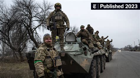 Russia And Ukraine Battle For Control Of Villages Near The Key City Of