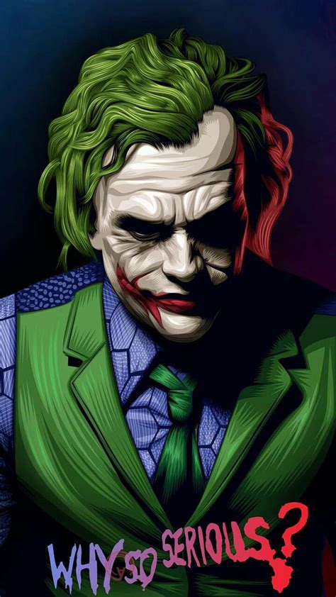 Why So Serious Batman Darknight Joker Love Magic Mystic Single