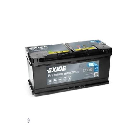 Exide Ea L V Ah A Batterie Voiture Batterie Casa