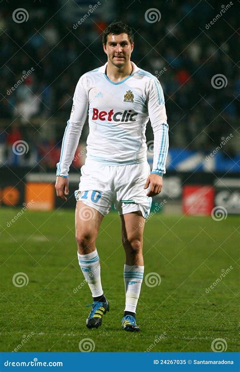 Olympique De Marseille S Andre-Pierre Gignac Editorial Image - Image of ...