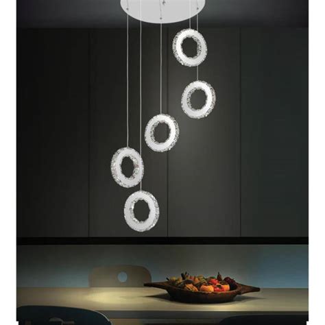 Orren Ellis Mcelligott Led Unique Statement Geometric Chandelier