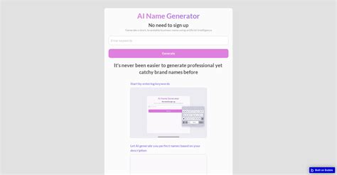 AI Name Generator - Kodora AI