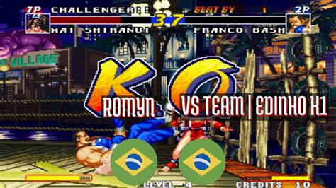 Real Bout Fatal Fury FT10 ROMYN BR Vs VS TEAM EDINHO K1 BR