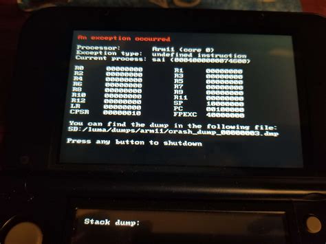 Homebrewed 3DS Crashing GBAtemp Net The Independent Video Game