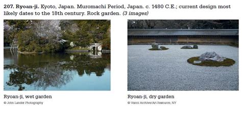 Gibby's AP Art History: 207. Ryoan-ji - Muromachi Period, Japan - c ...