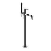 Gessi Emporio Via Tortona Floor Mounted Bath Mix Gessi Chrome