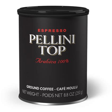 Pellini 100 ARABICA TOP Mélange Moyen Café Moulu 250 gr Creative Coffee