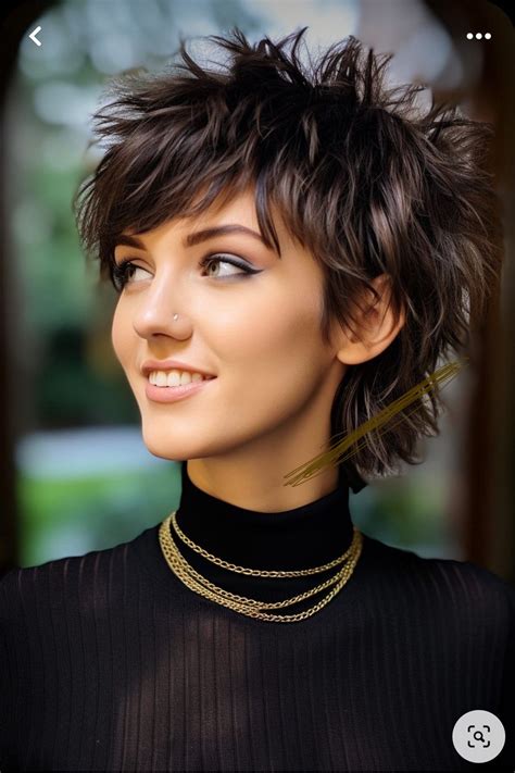 Pin on Hair Hype in 2024 | Short hair haircuts, Short shag haircuts