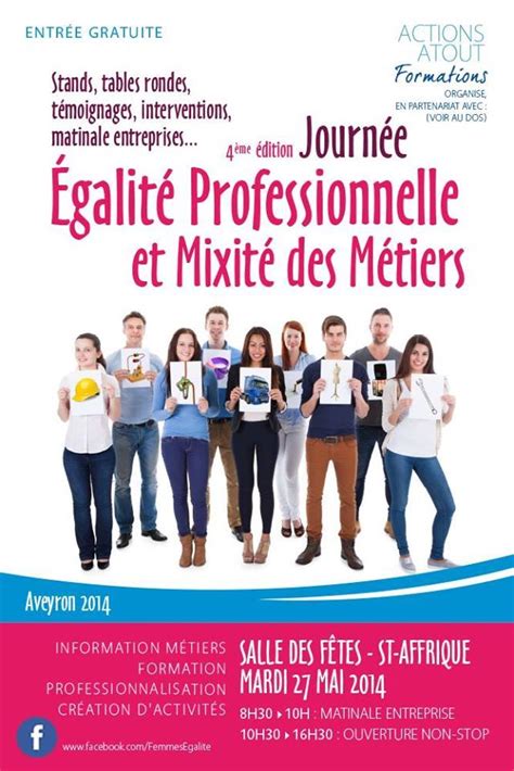 Journée égalité Professionnelle Et Mixité Des Métiers Le Mardi 27 Mai