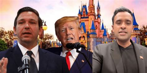 Desantis Disney Feud Fractures Republican Party Inside The Magic